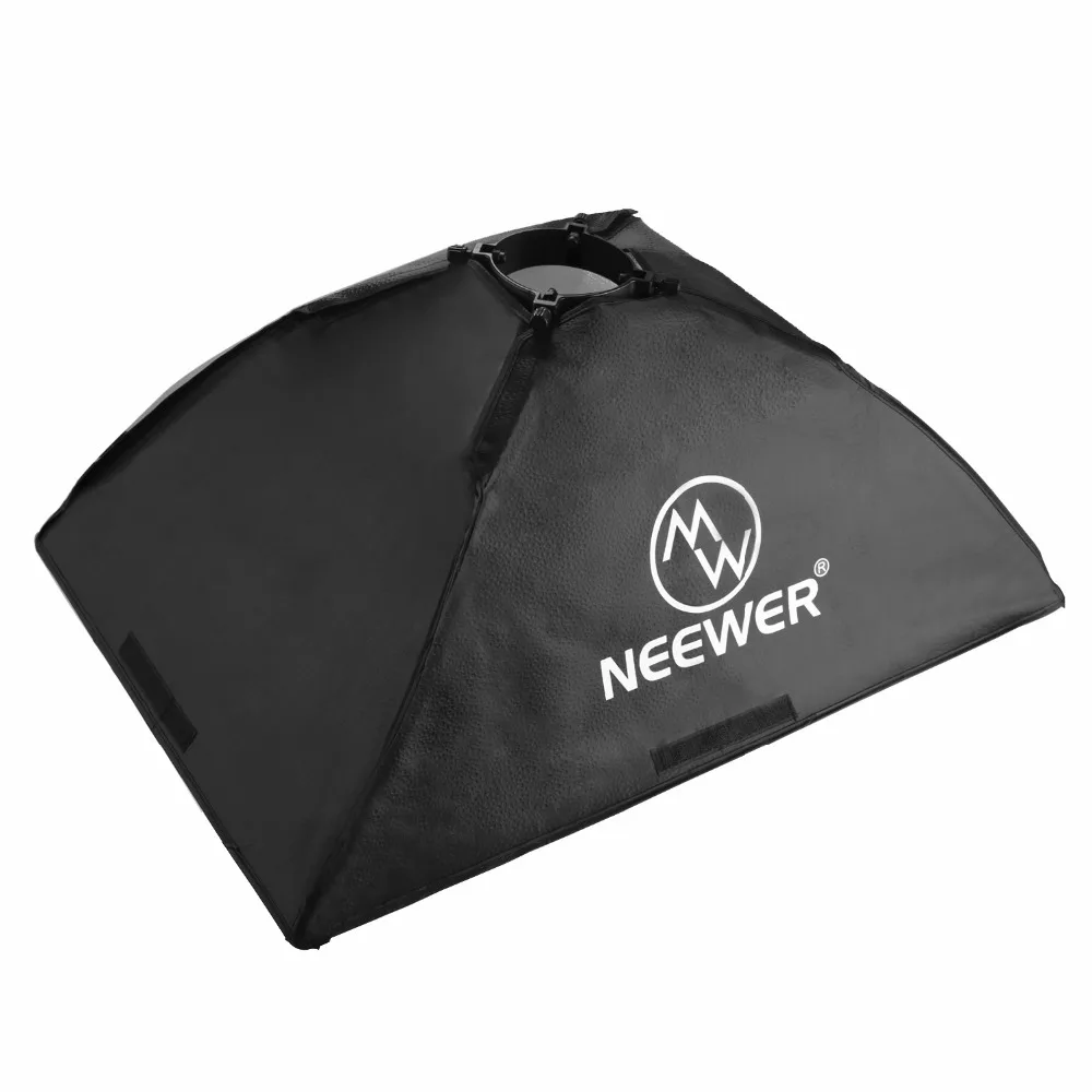 Neewer 50 см х 70 см/2" х 28" Квадрат Фотография Шатра Света Фото Softbox Лайт-Бокс универсальное Крепление(Софтбокс только