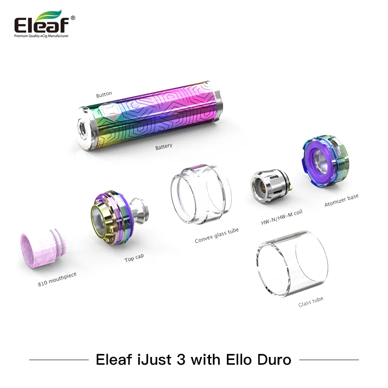 Электронная сигарета Eleaf Ijust 3 стартовый набор электронная I Just pen испаритель 3000