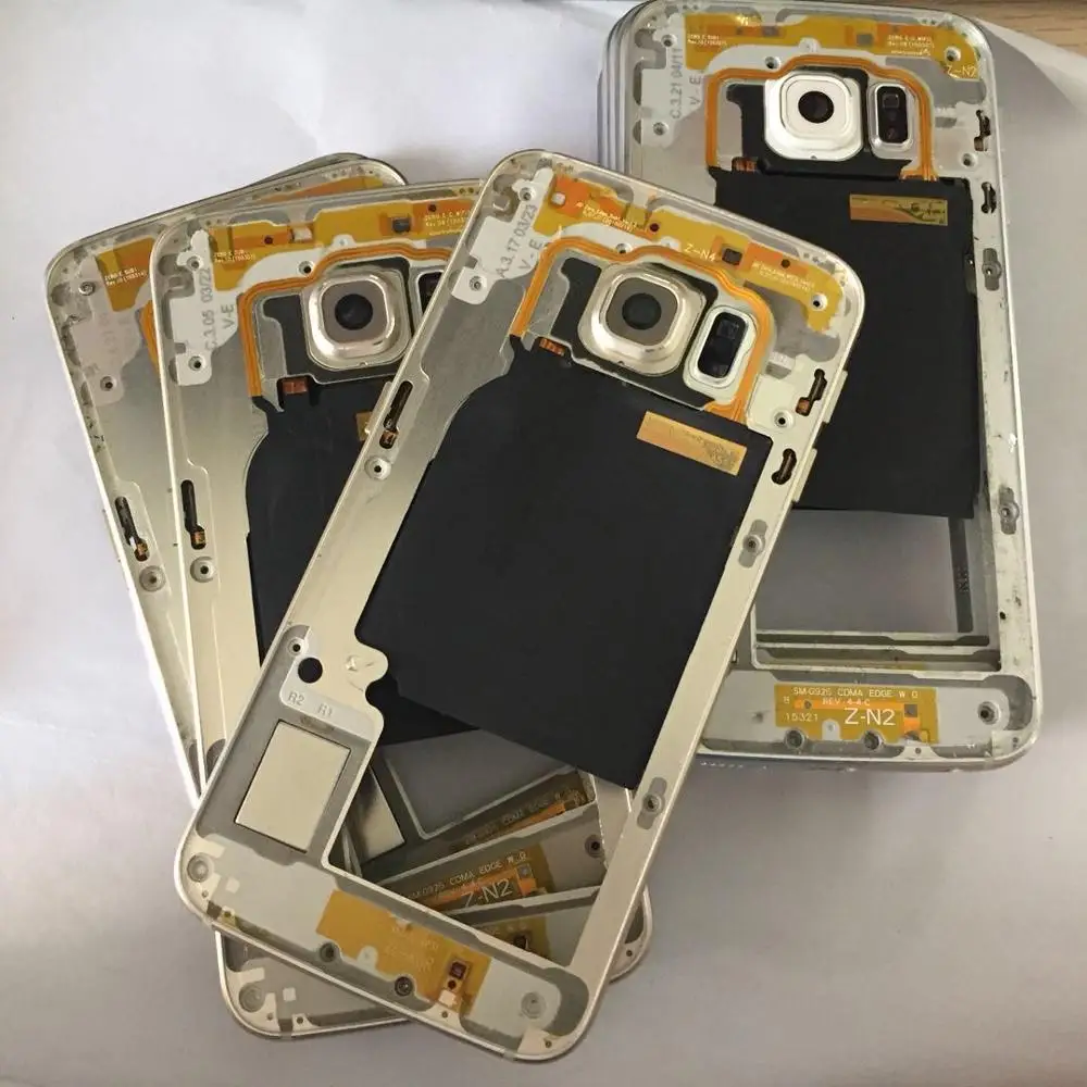 

Middle Frame For Samsung Galaxy S6 Edge G925 SM-G925F practicing Practice repair Sale of old things