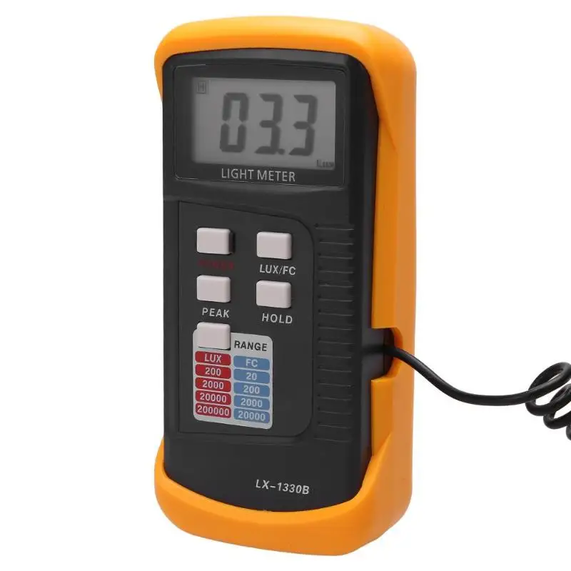 

Digital Luminometer UV Radiometer Multifunctional Light Meter Photometer Eletric Tools Mini Light Meter 3 1/2 digit LCD display