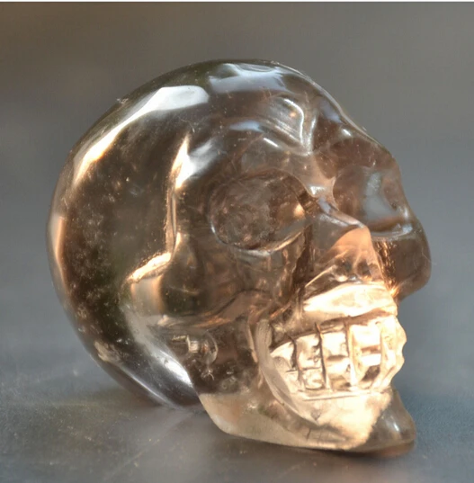

WBY---412++++Natural beautiful quartz skull, the crystal skull