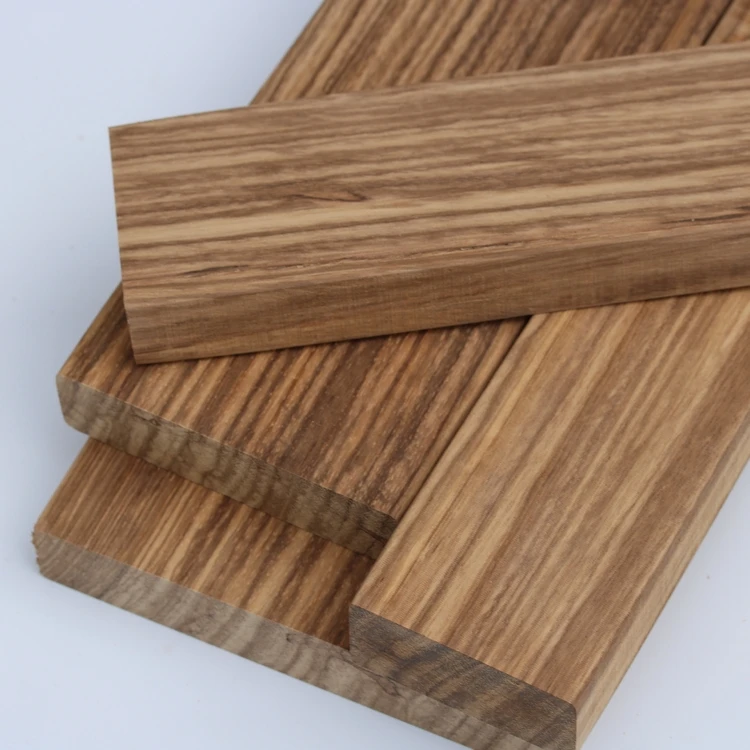 Zebra Wood Knife Scales Turning Blanks Handle's material Grips wood