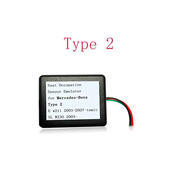 

MB SRS Emulator Type 2 for Mercedes benz E W211 SL W230 SLK W171 seat emulator Airbag reset tool