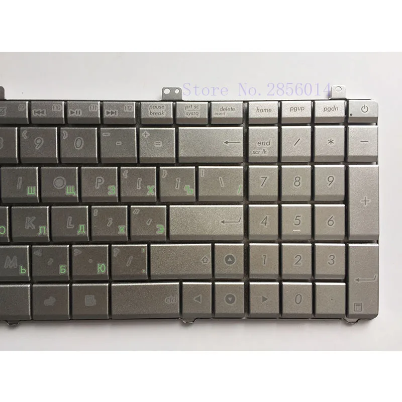 Russian Keyboard for Asus N55 N55S N55SL N55SF RU Laptop keyboard SILVER