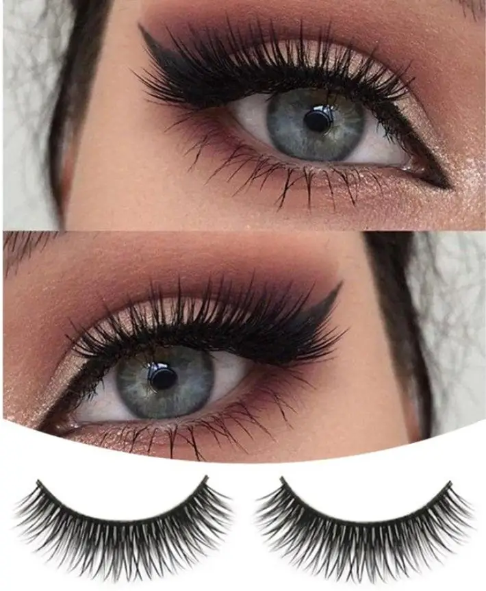 

LULAA NEW Women Fashion Dense Eye Lash Natural Beauty Dense A Pair False Eyelashes Wholesale Free ship N5