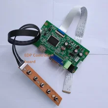 Для B140XTN02. плата контроллера ЖК-дисплей DIY светодиодный EDP 1366 × 768 монитор драйвер 1" экран дисплей EDP HDMI 30Pin комплект VGA