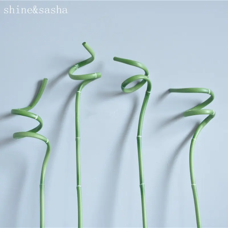 

artifiacial bamboo stake flower DIY soure material floral accessories
