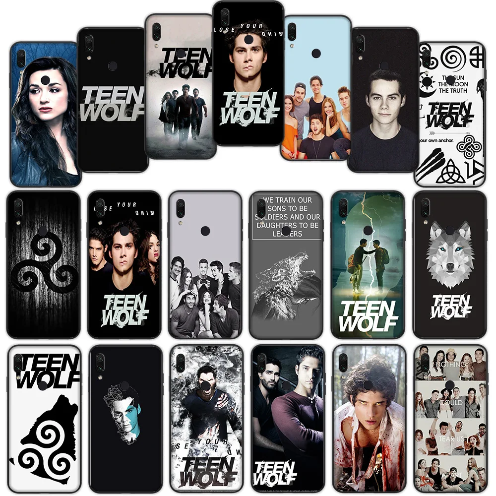 

Teen Wolf Soft Cover Case for Xiaomi Redmi Note 7 4 4X 6 Pro 5 Plus 5A 6A Go S2