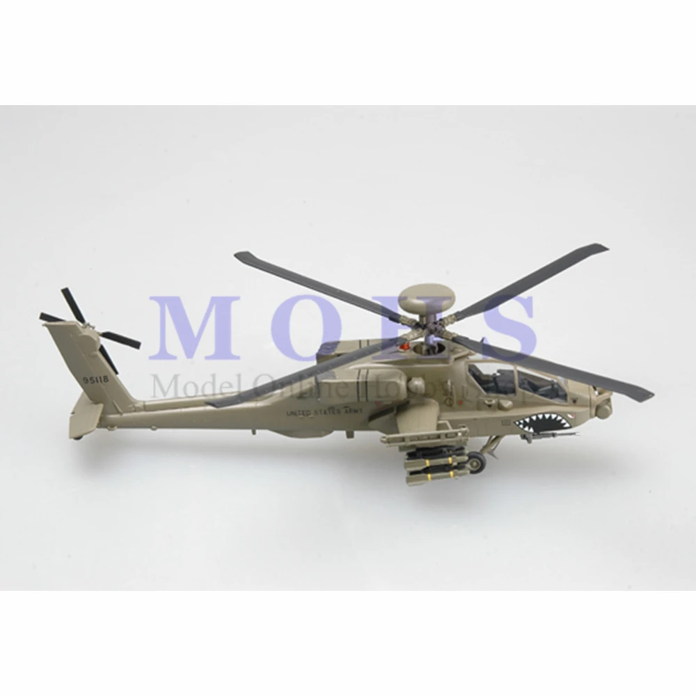 Easy model масштабная модель 37031 1/72 весы сборные модели вертолета закончил масштаб RC вертолет AH-64D армии США Apache лук