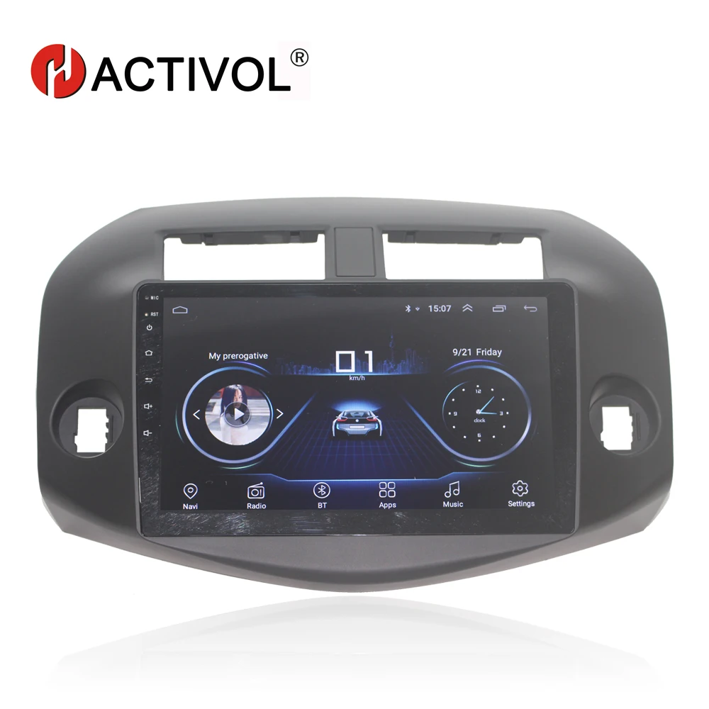 Top HACTIVOL 10.1" capacitive Quadcore Car radio for Toyota RAV4 2009-2012 android 8.1 car DVD player GPS NAVI with 1G RAM 16G ROM 0 Top HACTIVOL 10.1" capacitive Quadcore Car radio for Toyota RAV4 2009-2012 android 8.1 car DVD player GPS NAVI with 1G RAM 16G ROM 0