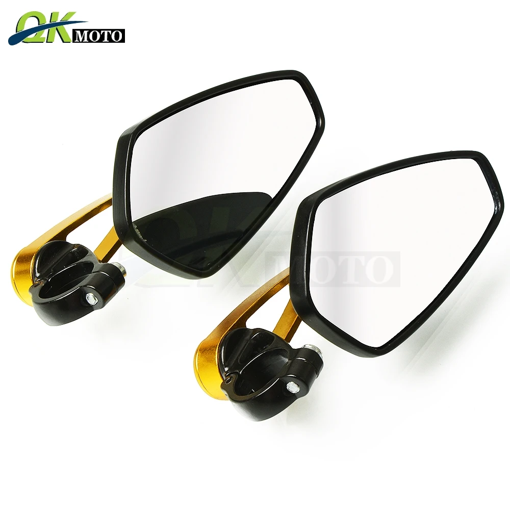 

For YAMAHA yfz450 fzs 600 xt600 BMW F 650 700 800 1200 1300 GS R RS Adv Universal Motorcycles Rearview Mirrors Grip Ends Mirrors