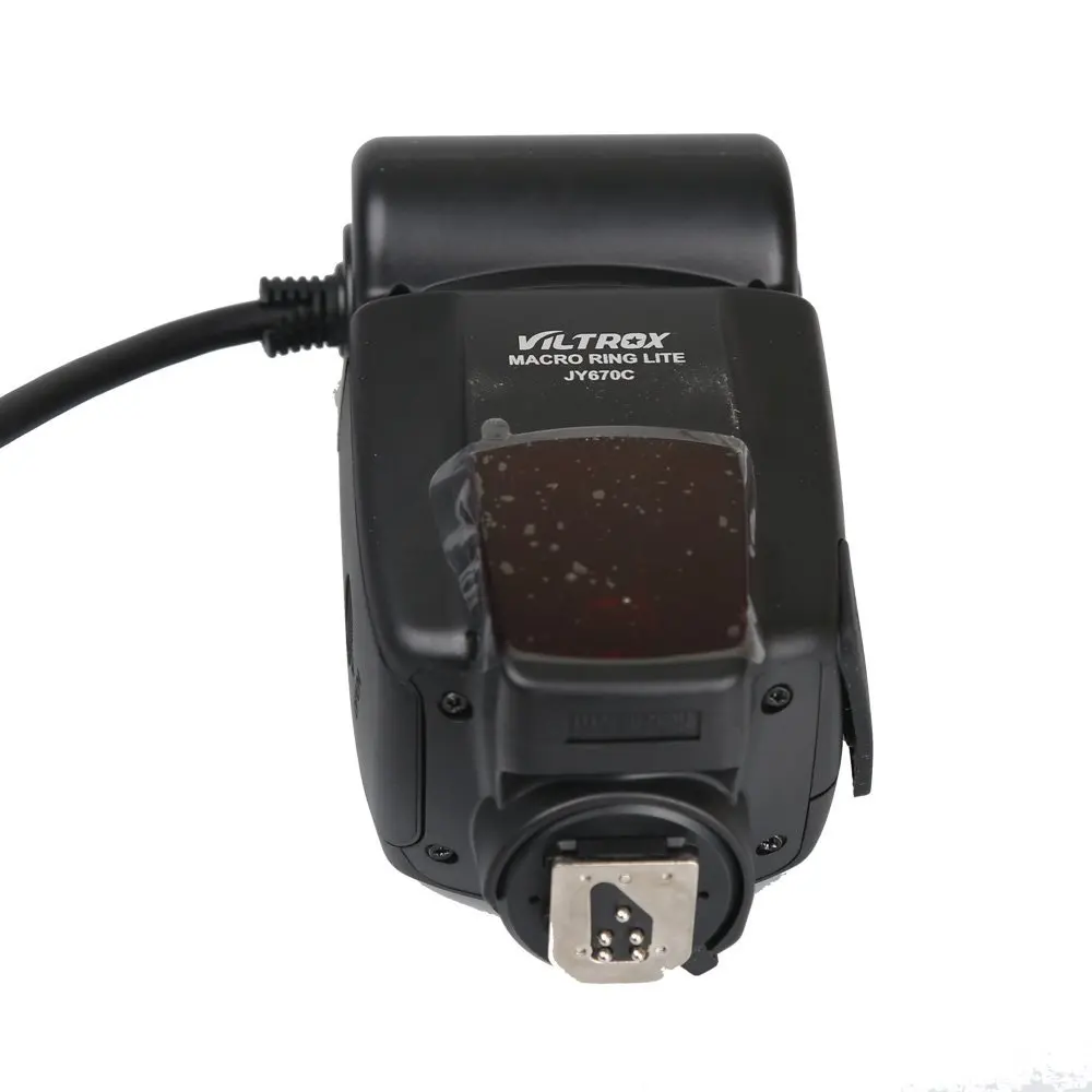 VILTROX JY-670C Macro Ring Light flash with E-TTL For Canon (13)