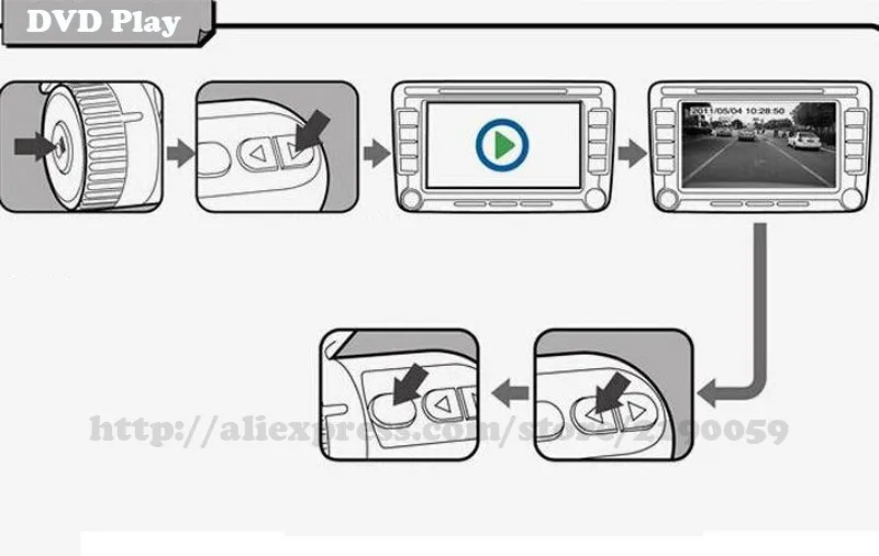 Маленькая Мини HD Novatek Автомобильная камера DVR Автомобильный видеорегистратор без экрана DVD Камера для использования Универсальный Автомобильный видеорегистратор