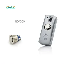 GALO Door Exit Button Release Push Switch for access control systemc Electronic Door Lock NO COM lock Sensor Switch access push raykube r ds1 wireless door sensor with exit button locked