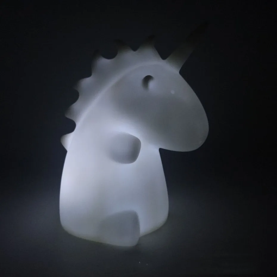 Unicorn white lamp