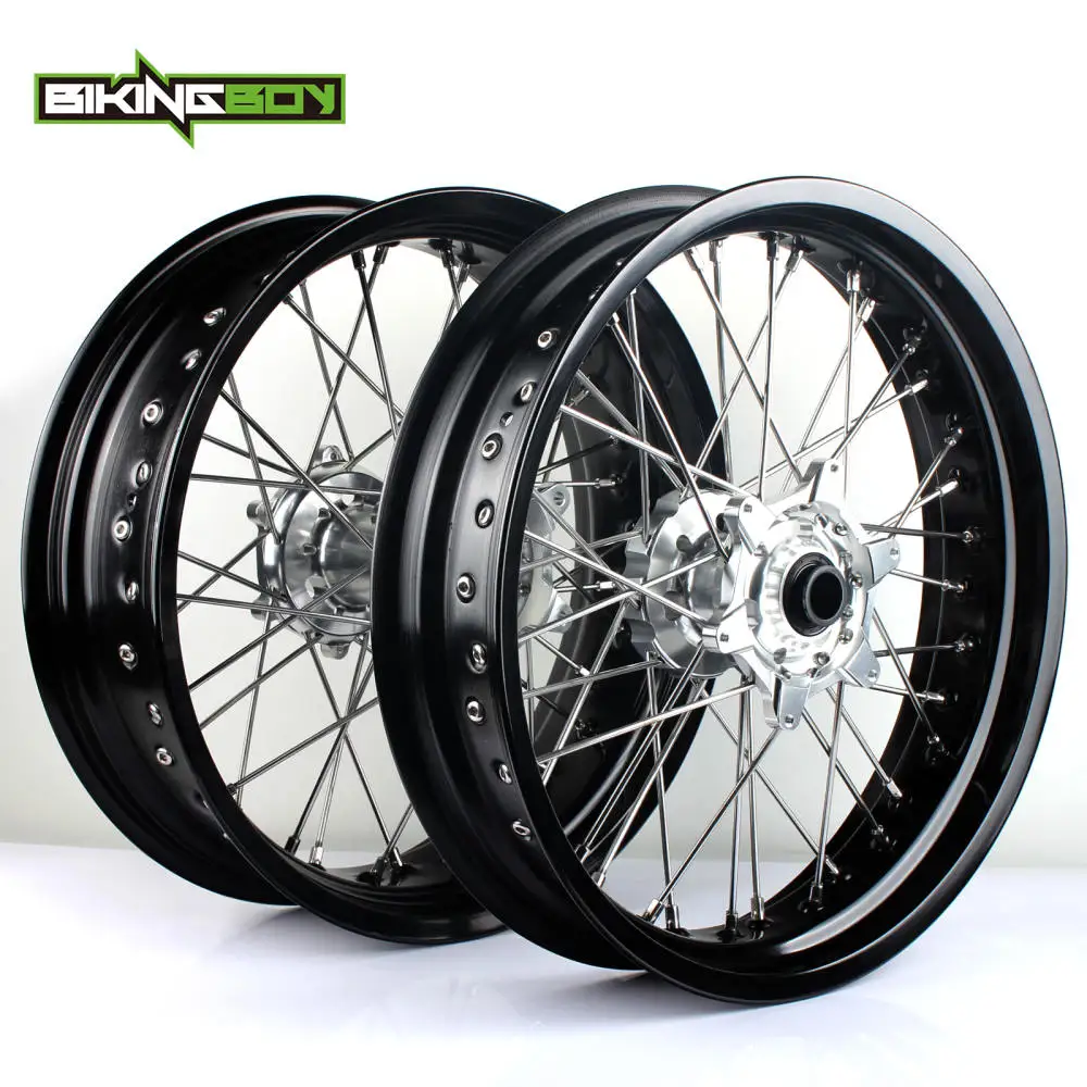 3 5*17 &quot5 0*17&quot передний задний MX Supermoto оранжевый колёсный диски Hub для KTM SX MXC XC GS SXS EXC
