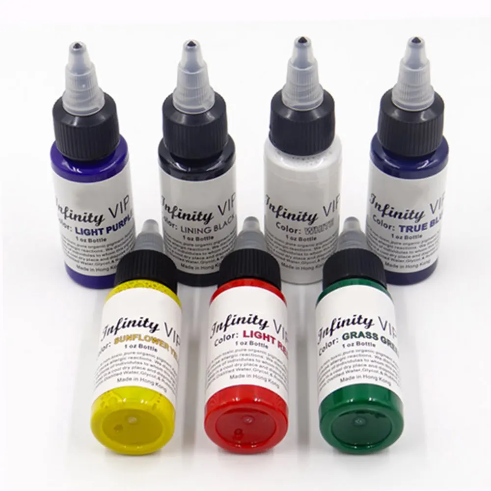 Natural Plant Tattoo Inks Tattoo Pigment Permanent Makeup Bottle