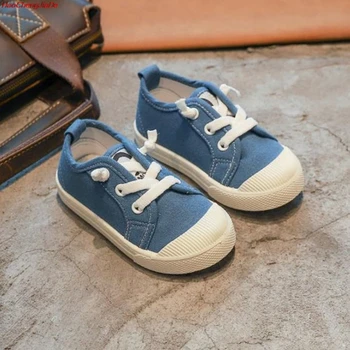 

HaoChengJiaDe candy color children canvas shoes boys casual girls flat Princess students sneakers Lazy a pedal kids outdoor shoe