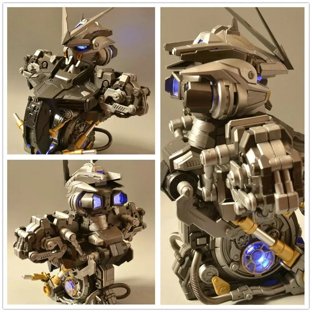 MK MotorKing модель 1/35 MBF P0X ASTRAY Noir рамка Gundam обхват груди голова со светодиодом|Игровые