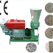 Руководство KL200A 15HP дизельный двигатель гранулятор корма/Древесные Гранулы Мельница машина гранулятор