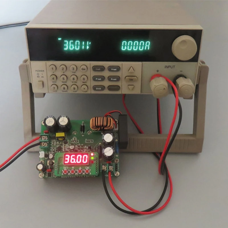 DC понижающий преобразователь доска Цифровой Питание модуль DC10V~ 75V до 0~ 60V 12A 720W-831F