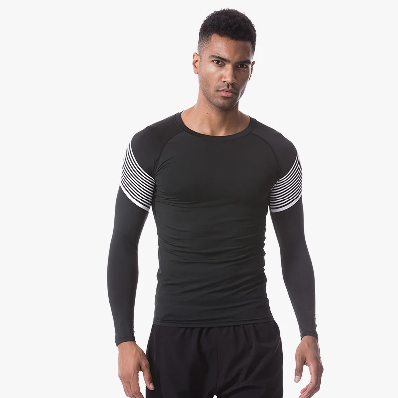 

Long Sleeve Sport Shirt Men Running T-shirts Gym Sports Clothing Sport Top Men's Sportswear Rashgard