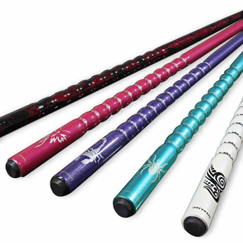 

Five Colors of Jianying Billiards Cue Fancy Nine Ball Club Hand Separated Single Billiards Club