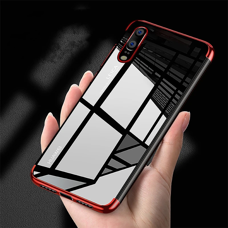 

Clear Case for Huawei P20 Lite pro Nova 3e P20pro Luxury Soft Silicone Cover For Huawei Mate 20 Lite Pro RS Huawei P20lite Cases