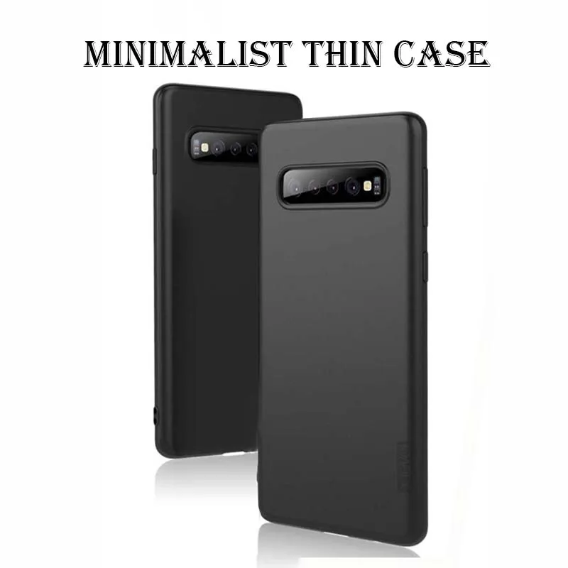 Ultra Thin Matte Protective Case for Samsung Galaxy S10e S8 S9 S10 Plus Shockproof Coque Note 8 9 |