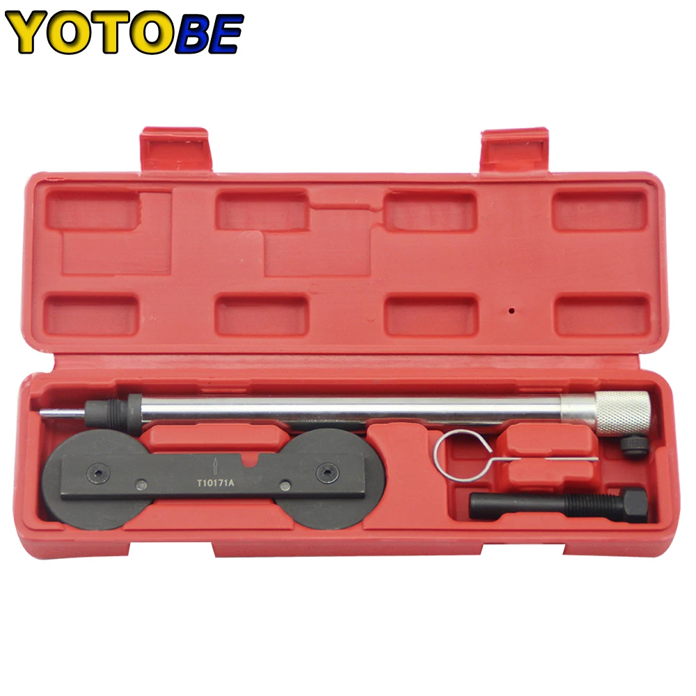 

Auto Tool Kit Of Engine Timing Tool Set for VAG 1.2, 1.4TFSi, 1.4, 1.6FSi - Chain Drive T10171A