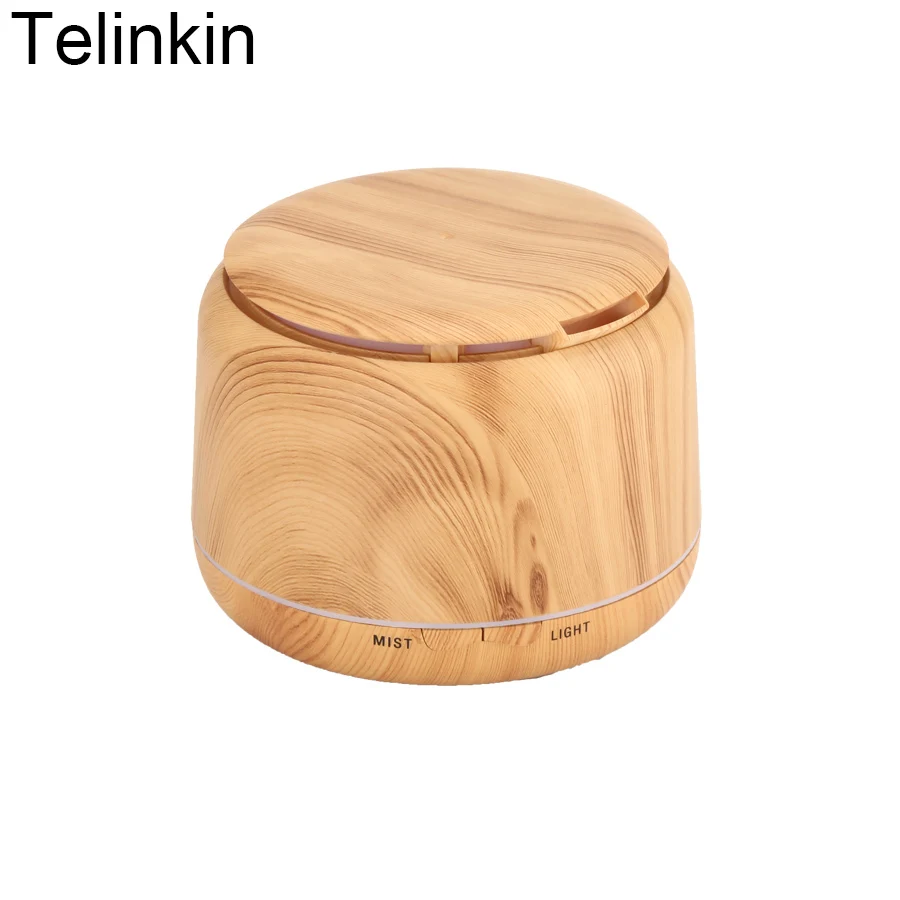 

250ml air humidifier electric aromatherapy essential oil diffuser 7 color LED fragrance lamp office home wood manufacturer