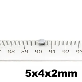 

Block cubes Magnets 5x2x1mm Neodymium Sensor Magnets N42 Super Powerful Micro Permanent Magnetics for Teaching Study 200pcs