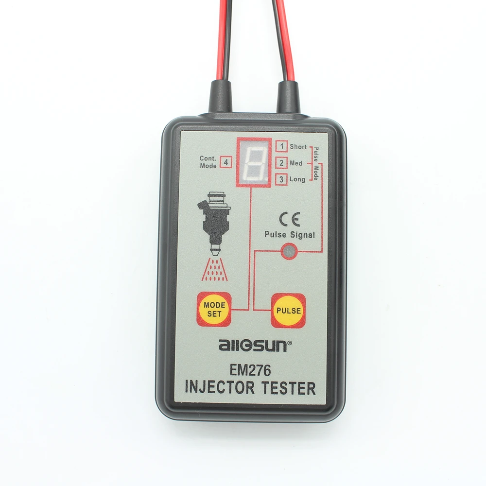 Тестер давления топлива EM276 инжектор тестер инжектор топлива 4 Pluse тестер режимов Мощный Топливный насос система диагностики анализатор