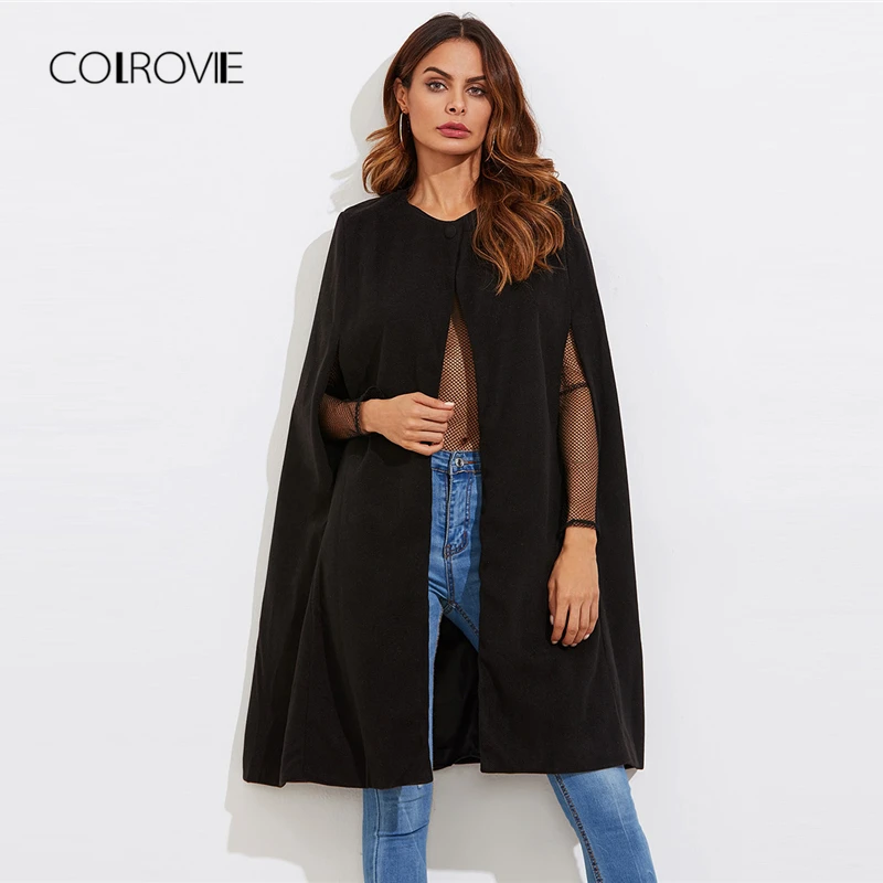ladies cape coat