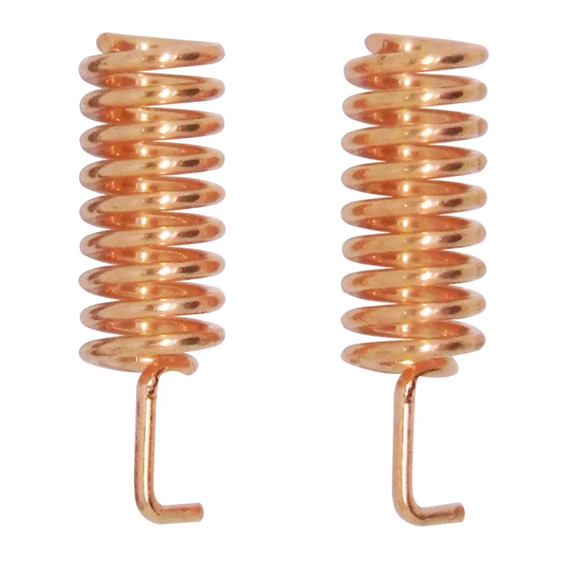 

20pcs/lot Factory Wholesale SW868-TH13 Copper Spring Antenna 868 Antenna Copper helical Antenna 2.15 dBi spring antenna 868mhz