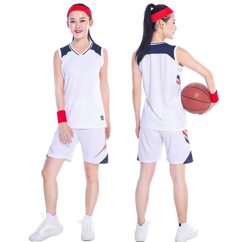 Traje de uniforme de baloncesto para mujer, ropa de baloncesto DEPORTIVA  UNIVERSITARIA, pantalones cortos para mujer, 2 piezas, servicio de  competición de entrenamiento de secado rápido - AliExpress