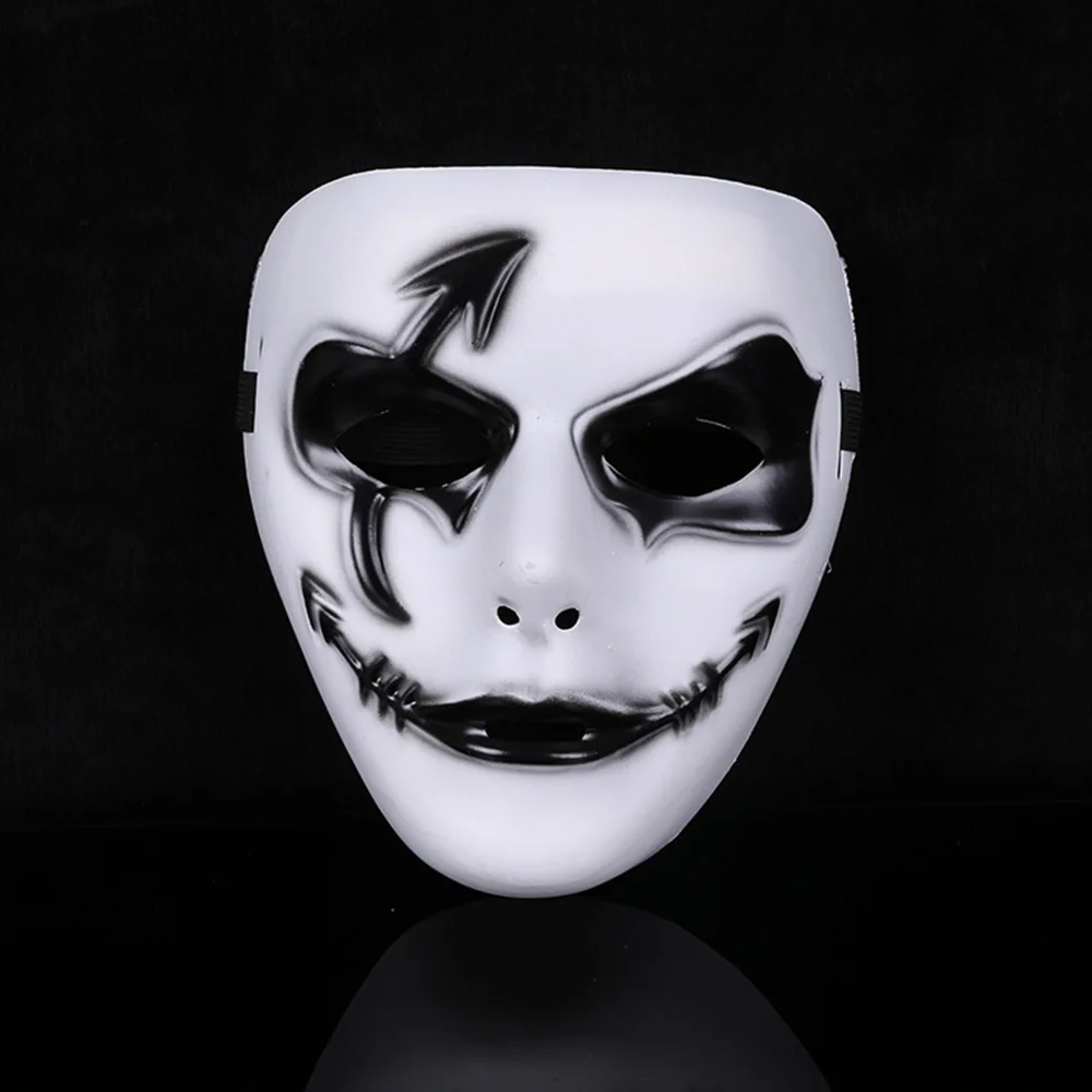 Так здорово! Белый jabbawockeez лицо маски вечеринка Хэллоуин маска маскарад хип-хоп Призрак Танец нарядное платье костюм маска HG0167