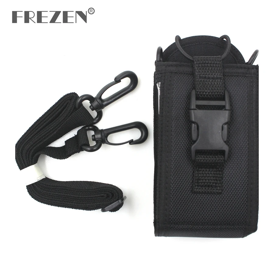 Two Way Radio Pouch Bag Holster Case For Icom Motorola Kenwood Yaesu Midland Baofeng Walkie Talkie (Big Size) photo