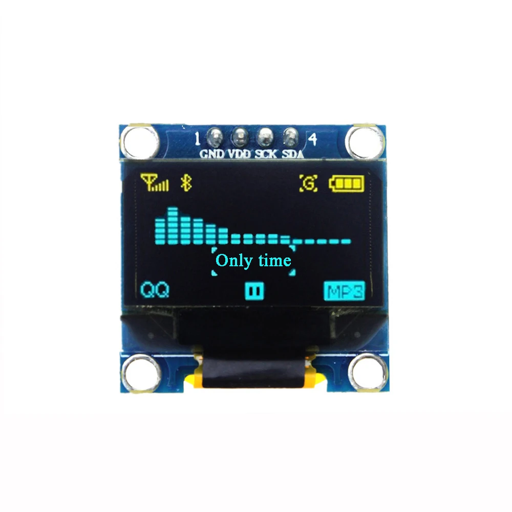 0,9" белый/синий/желтый/синий/0,96 дюймов O светодиодный модуль 128X64 O светодиодный ЖК-дисплей светодиодный Дисплей модуль 0,96" IIC I2C общаться для arduino