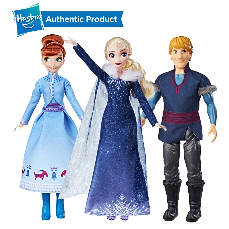 Hasbro Disney Frozen Olaf's Frozen Adventure Elsa Anna Kristof Doll Birthday Present Kid Girls Toy Cute Doll Collection 30cm