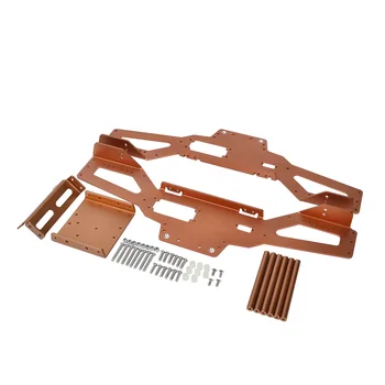 

RC 1/10 Aluminium Alloy Dampers With Chassis Kit for Tamiya Clodbuster/Bullhead 4*4 6*6