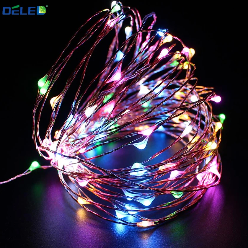 1Pcs LED Lighting Strings 5m 50leds Fairy Edison Decorative string