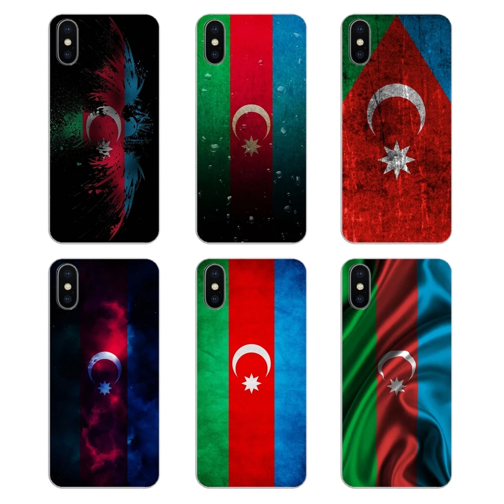 Retail AZ Azerbaijan Flag banner pattern For Samsung Galaxy A5 A6 A7 A8 A9 J4 J5 J7 J8 2017 2018 Plus Prime Silicone Cases Cover |