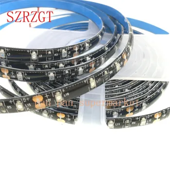 

0.5/1/2/3/4/5M 3528 SMD 60 LED UV Lamp Purple Ultraviolet Light Led Strip Light Waterproof IP65 IP20 White Black Lamp DC12V