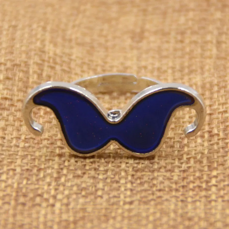 Кольцо "Усы" борода настроения Кольца Изменить цвет кольца в соответствии с Температурное кольцо 100 шт./партия