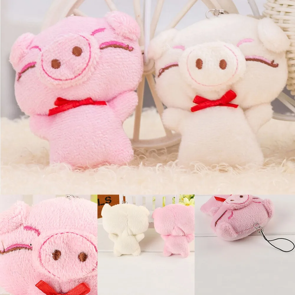 `Cartoon pig decor baby kid plush toy piggy stuffed toy great gift color random` 