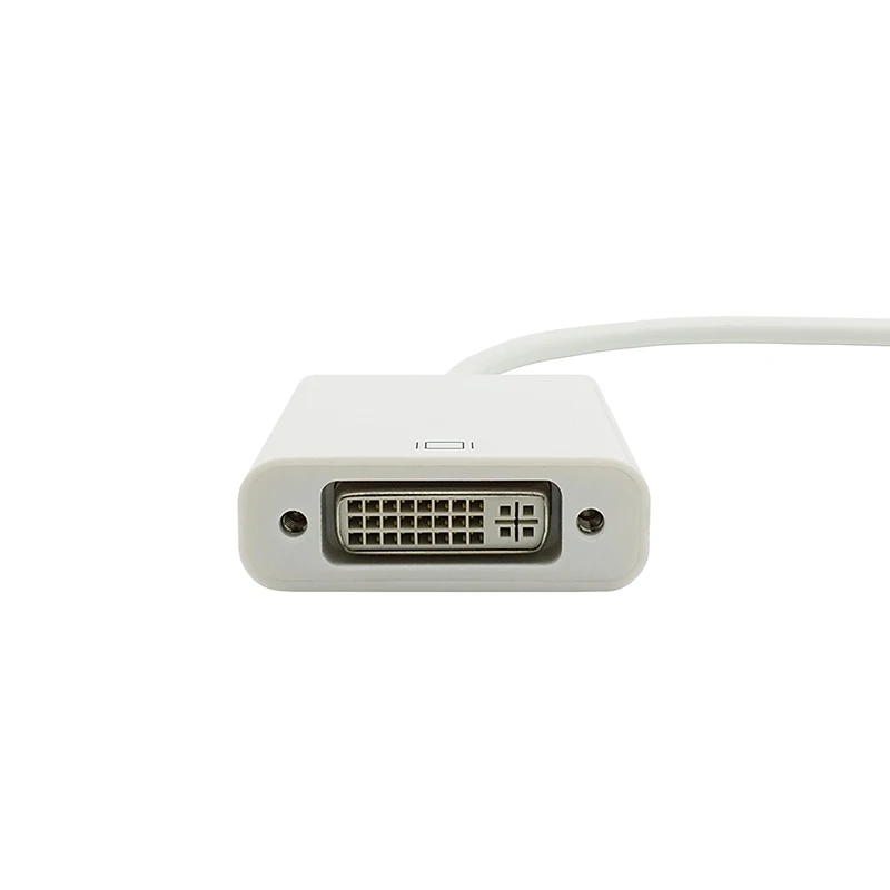 Mini DP to DVI Adapter Mini DisplayPort to DVI Cable Converter Male to Female Support 1080P for Monitor Projector Displays z (4)