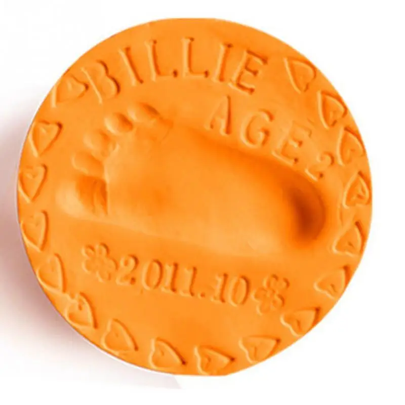 Soft Clay Baby Handprint Footprint Imprint Kit Casting Parent child