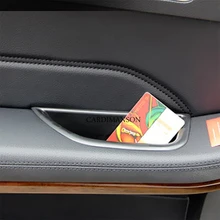 Car Organizer for Mercedes Benz A CLA GLA Class X117 C117 W176 X156 Door Handle Armrest Storage Box Container Tray Accessories