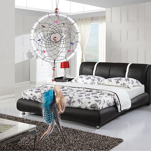 Ручной камень Перо Dream Catcher украшения автомобилей Главная стене висит орнамент|home